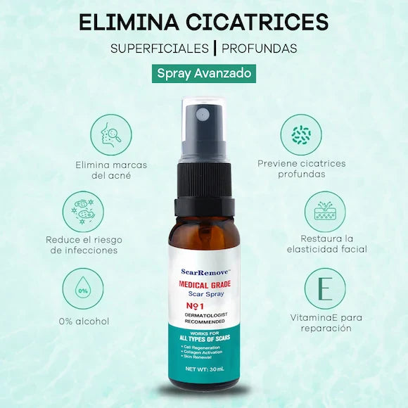 ScarRemove™ Elimina cicatrices y regenera desde el primer uso