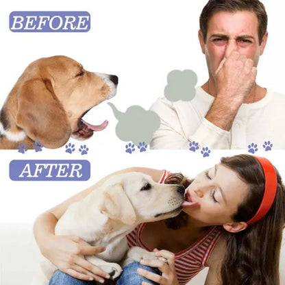 HappyPets™ Elimina el mal aliento y daños dentales de tu peludo