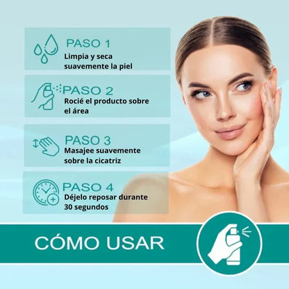 ScarRemove™ Elimina cicatrices y regenera desde el primer uso